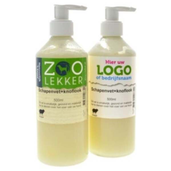 Schapenvet met Knoflook, 500 ml.