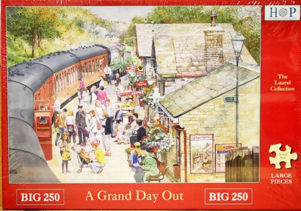 A GRAND DAY OUT, dagje uit, 250 stukjes, 34x48cm.