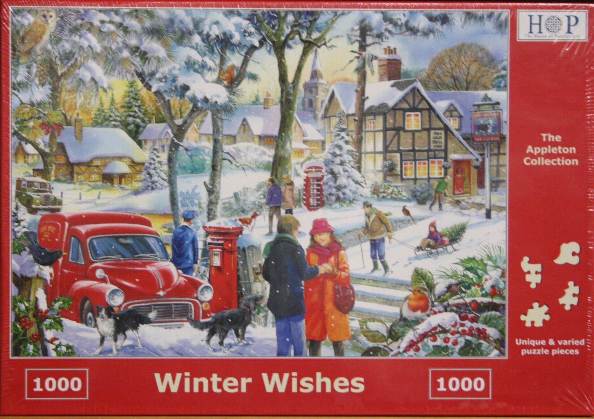 WINTER WISHES, 1000 stukjes, 68,6x48,3cm.