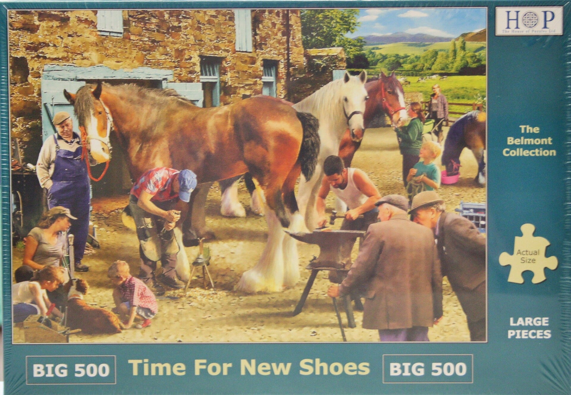 TIME FOR NEW SHOES, 500 stukjes, 68,6x48,3 cm.