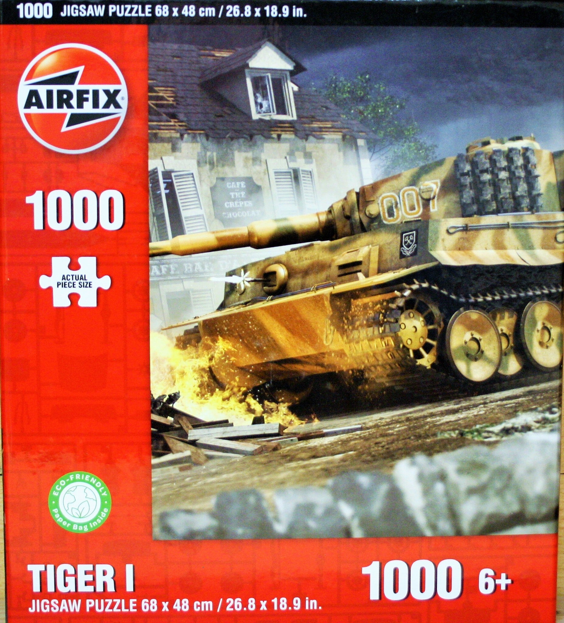 TIGER 1, 1000 stukjes, 68x48 cm.