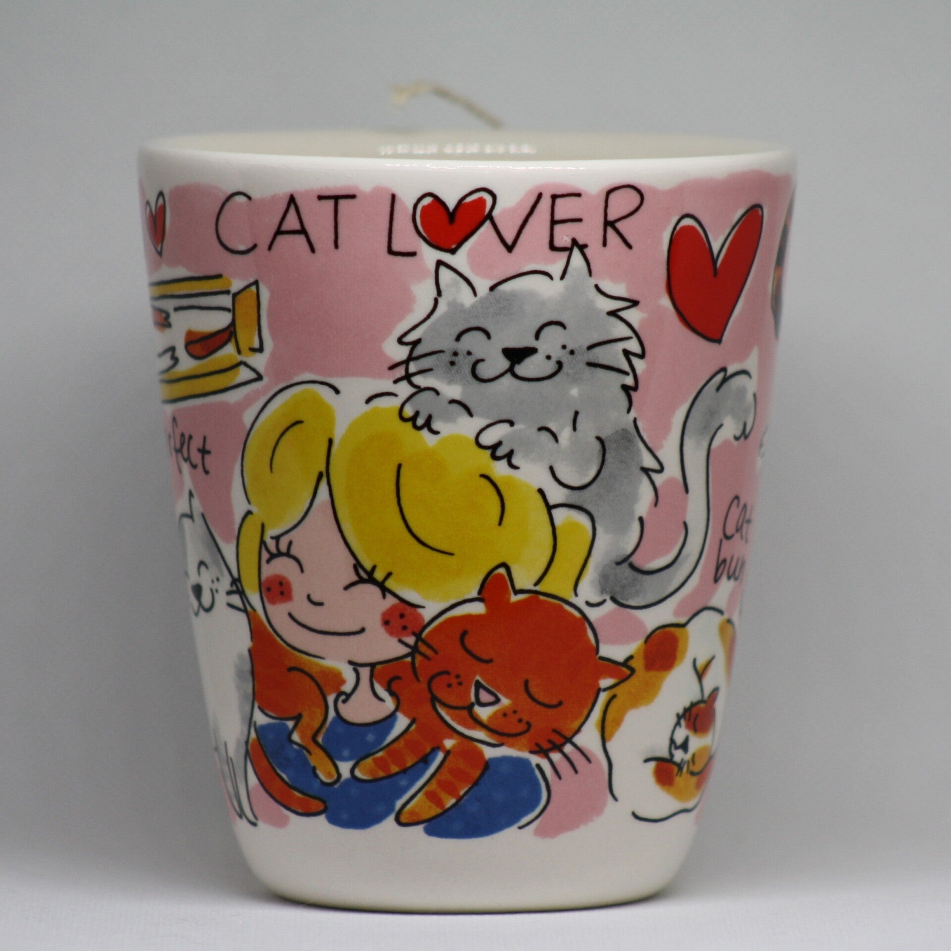 BLOND AMSTERDAM, mok Cat Lover, 350 ml.  9x9x11 cm.