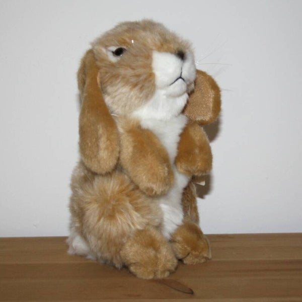 HANGOOR KONIJN BEIGE 18 CM