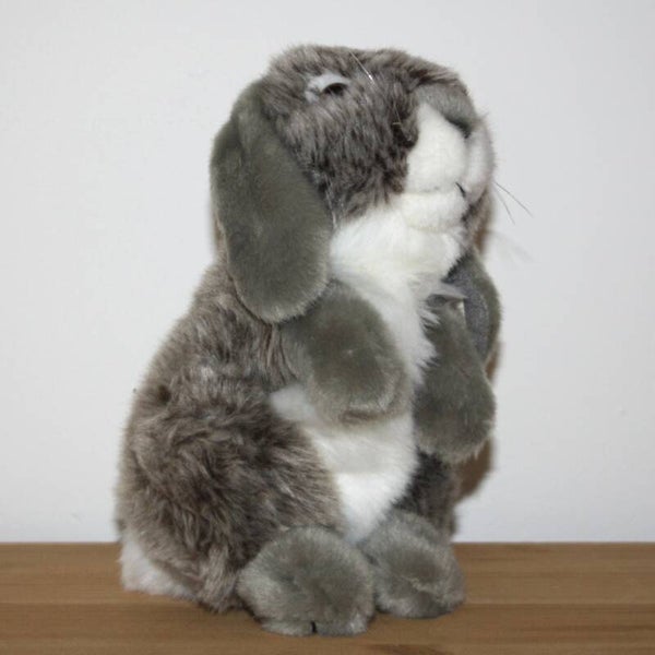 HANGOOR KONIJN GRIJS 18 CM