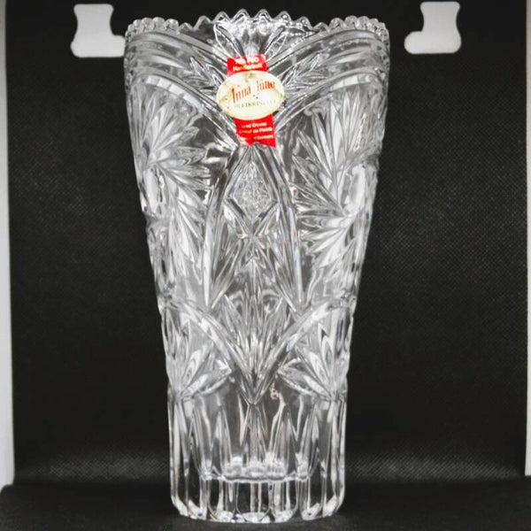 Anna Hütte Kristal, Vaas 20 cm.