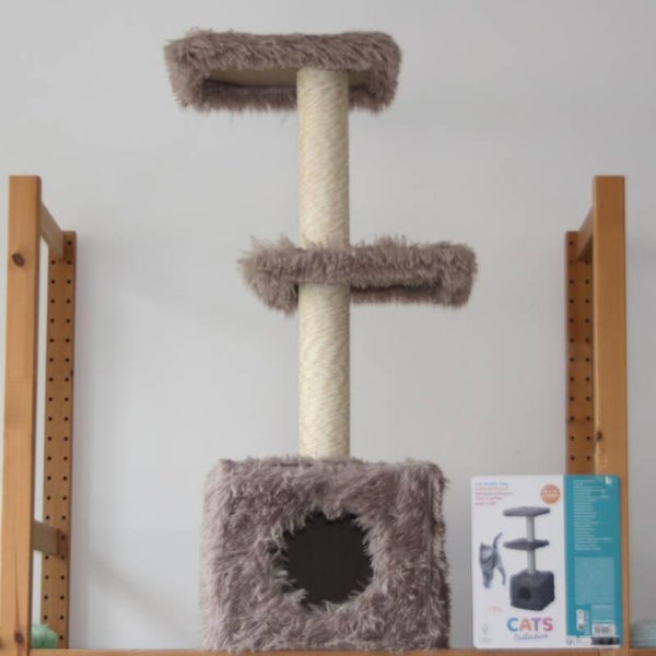 Krabpaal beige/bruin, 89 cm