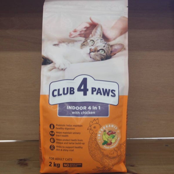 CLUB 4 PAWS PREMIUM ADULT INDOOR 4 IN 1 MET KIP 2000 GRAM
