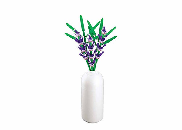 B1101-14 Lavendel met vaas