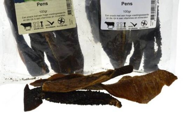 Pens verkrijgbaar in 1000, 500 en 100 gram.