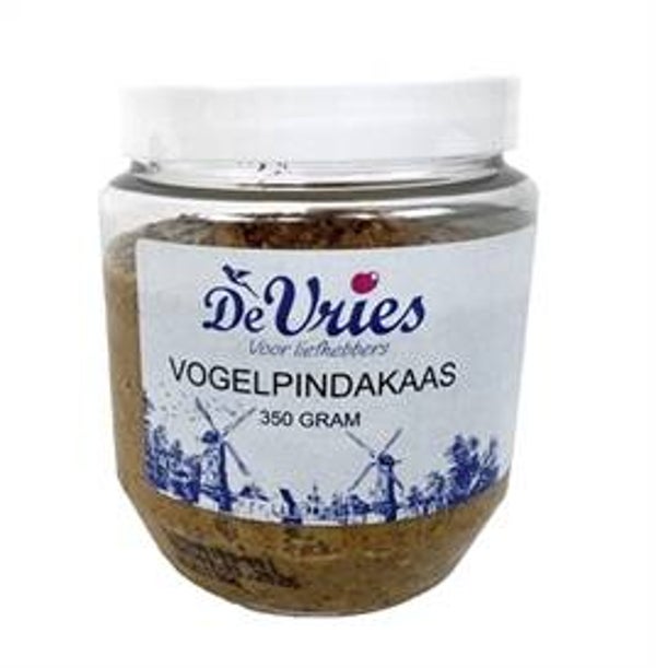 Vogelpindakaas Naturel De Vries 5 Potten