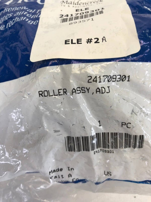 OEM Frigidaire Refrigerator Front Roller Assembly – 241709301 / 5304499445