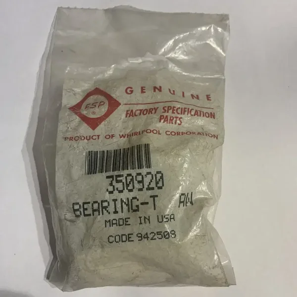 NEW OEM Whirlpool FSP Washing Machine Lower Thrust "T-Bearing" Kit – 350920