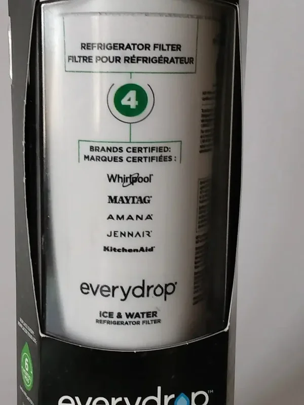 NEW OEM Whirlpool EveryDrop Ice & Water Refrigerator Filter 4 – EDR4RXD1