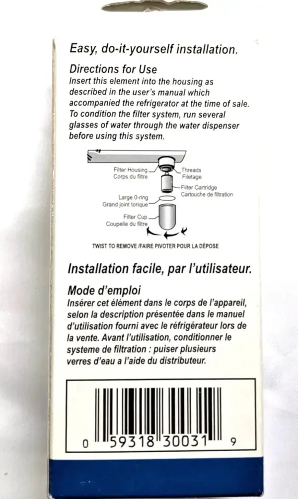NEW Frigidaire PureSource Plus Refrigerator Water Filter Cartridge – 30031 / WFCB