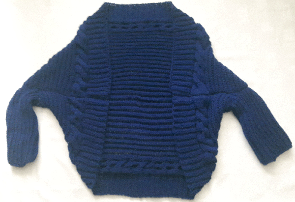 Cardigan "Blue Sky"