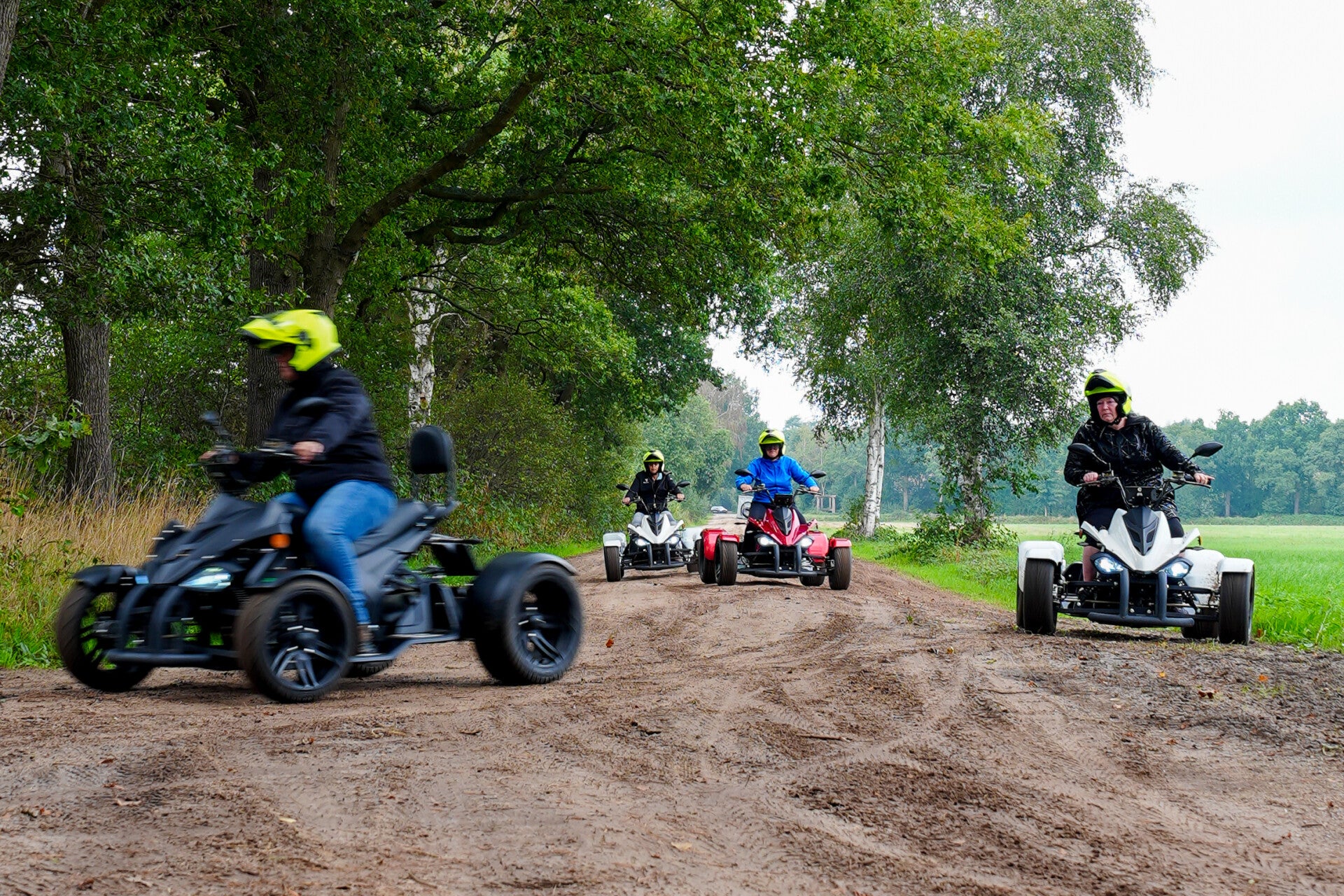 elektrische quad rijden