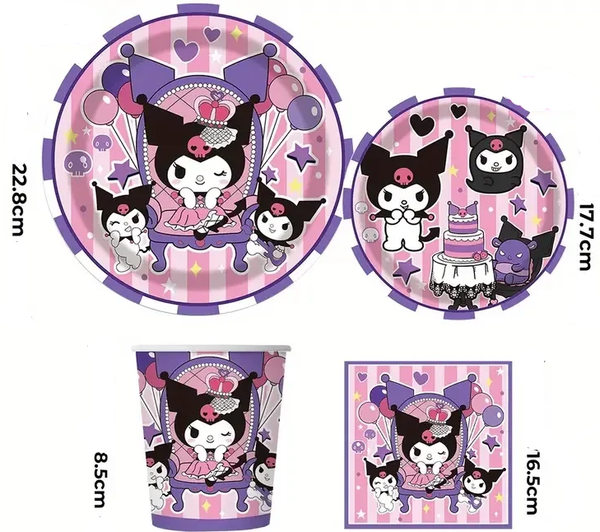 Confezione 100 Pezzi Monouso KUROMI