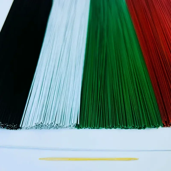 50 Steli di Filo Floreale (5 COLORI DISPONIBILI)