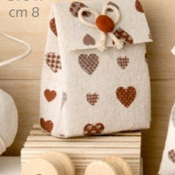12 BUSTINE CUORE cm 6x8