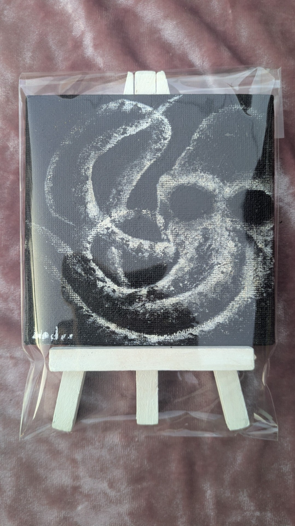 Friendly Dark Octopus