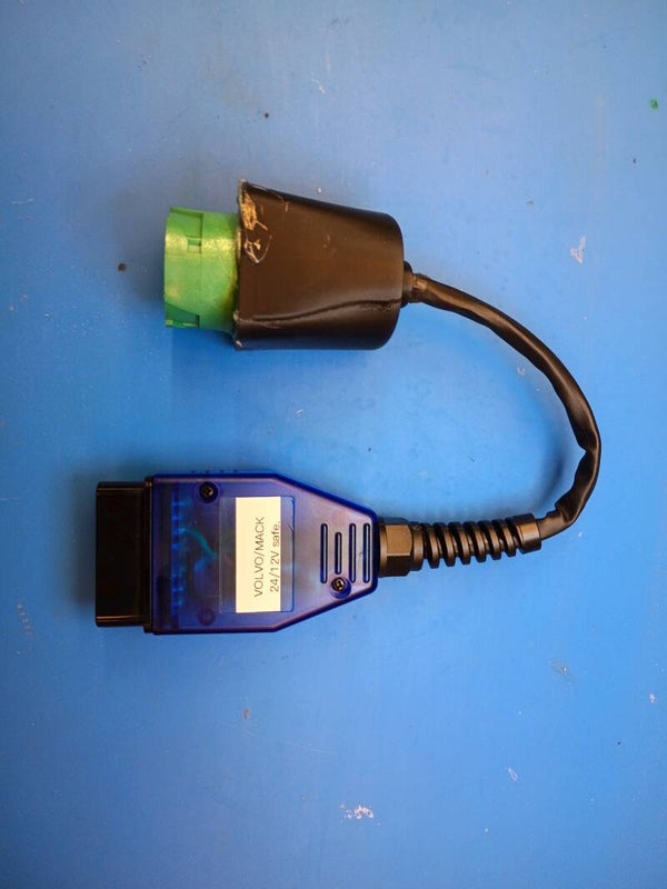 VOLVO/MACK OBD Adapter Cable (Deutsch 9-Pin, Type 2) 24/12V