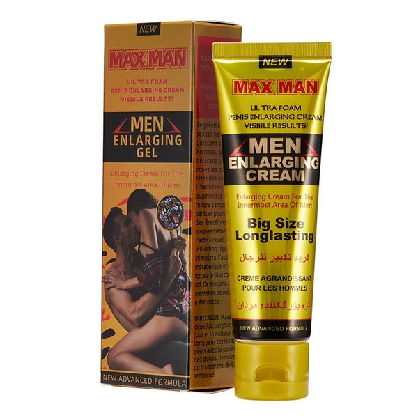 Maxman Männer-Massagecreme, Penisvergrößerung und Verzögerung