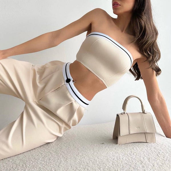 Damen Sport- und Freizeit Set, hohe Taille