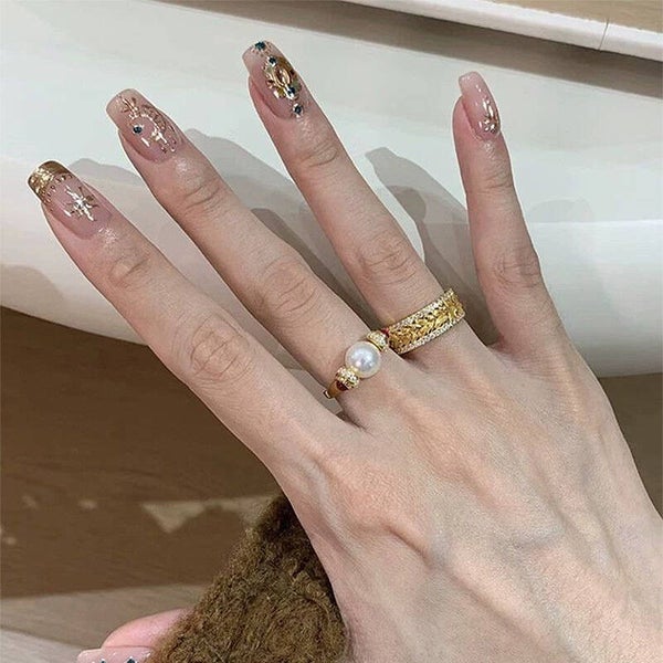 Ehren Design Ring für Damen, gebürsteter Ring