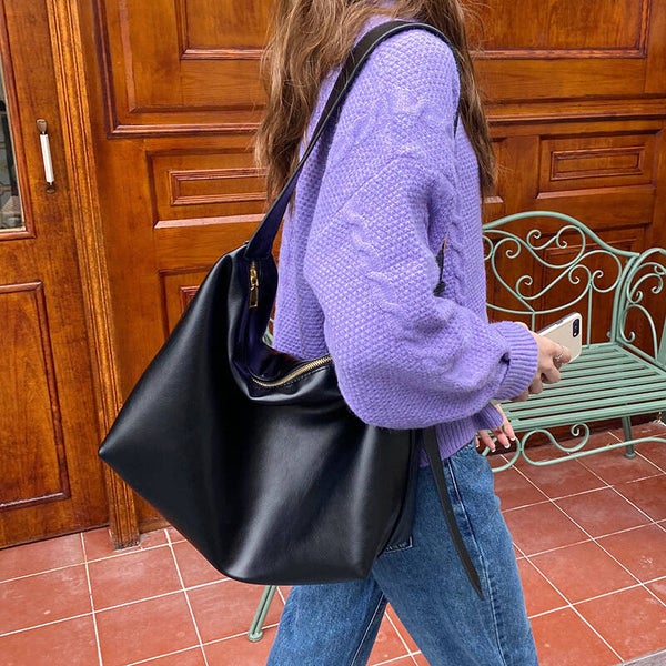 Schlupftasche – Minimalistische Schultertasche