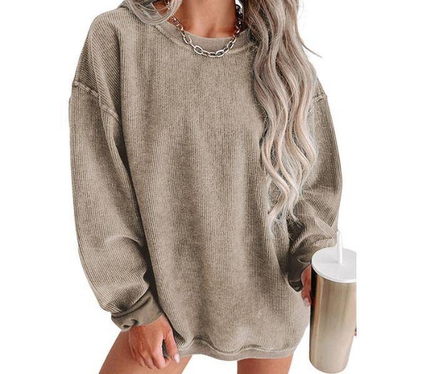 Damen oversize-Oberteil, Pullover für Damen