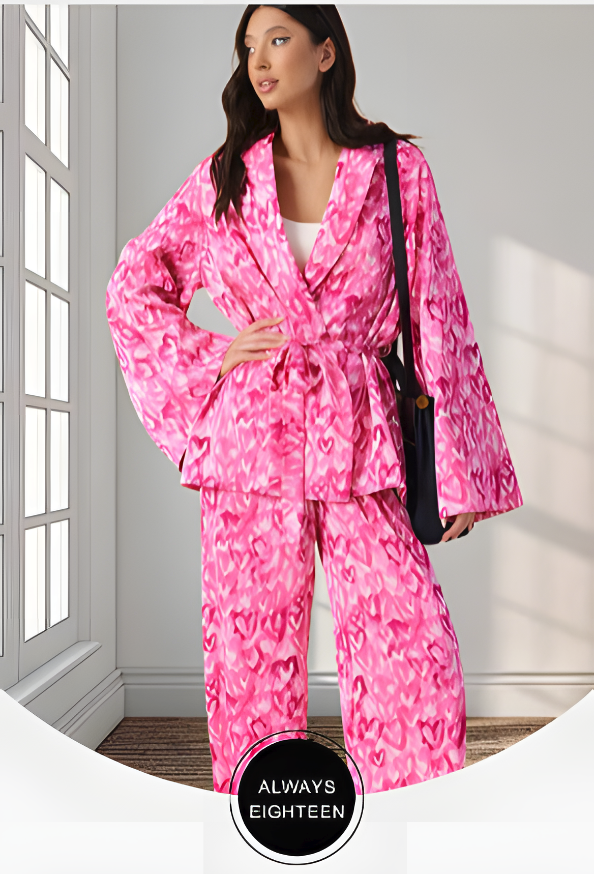 Damen Pyjama "Always Eighteen", atmungsaktiv