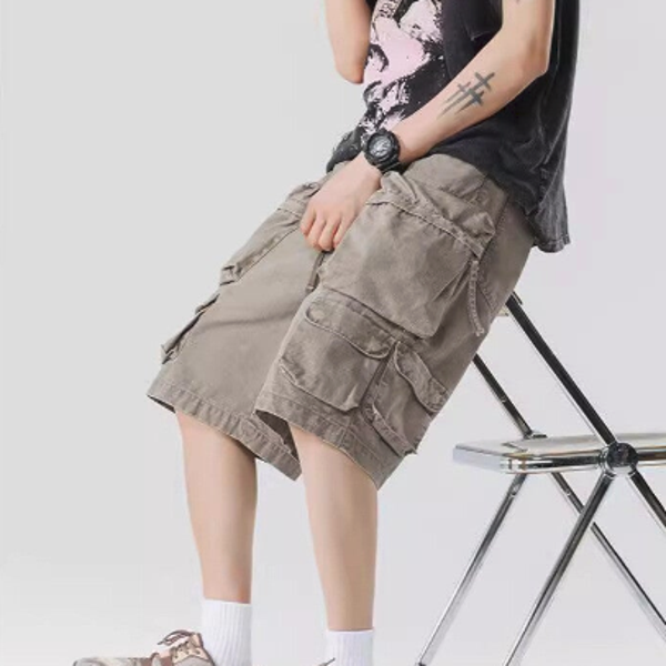Herren Baumwollshorts - Baggyshorts