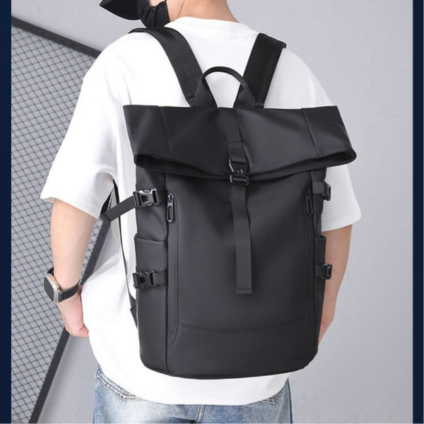 Business Rucksack - Laptop-Tasche - Rolltop