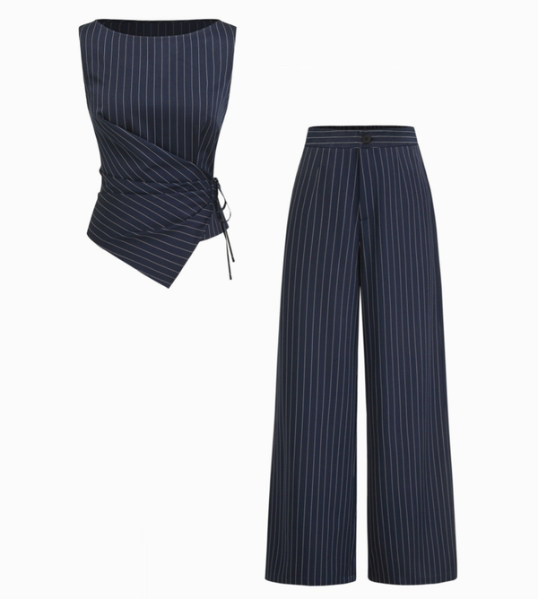 Damen Business Anzug mit Streifen