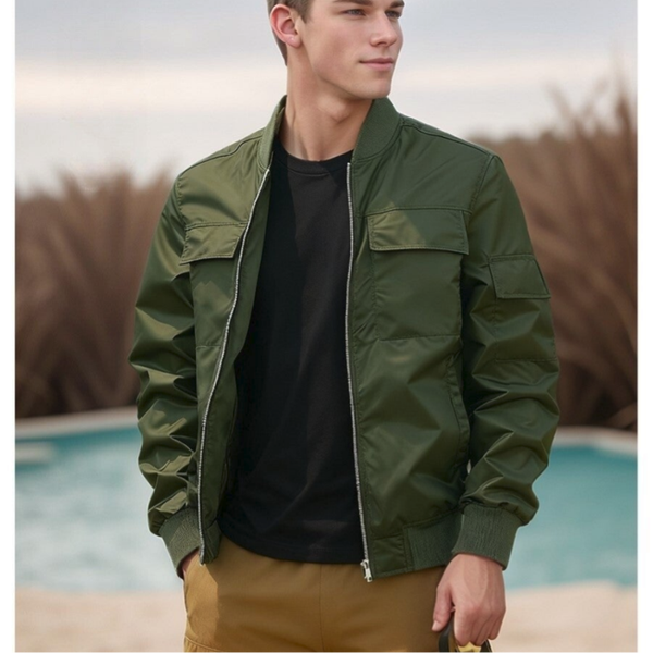 Herren Flight Jacket – Oversized
