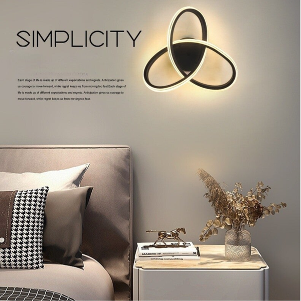 Moderne Deckenleuchte minimalistisch, kreativ gestylt für Flur, Diele, Eingang und Treppenhaus