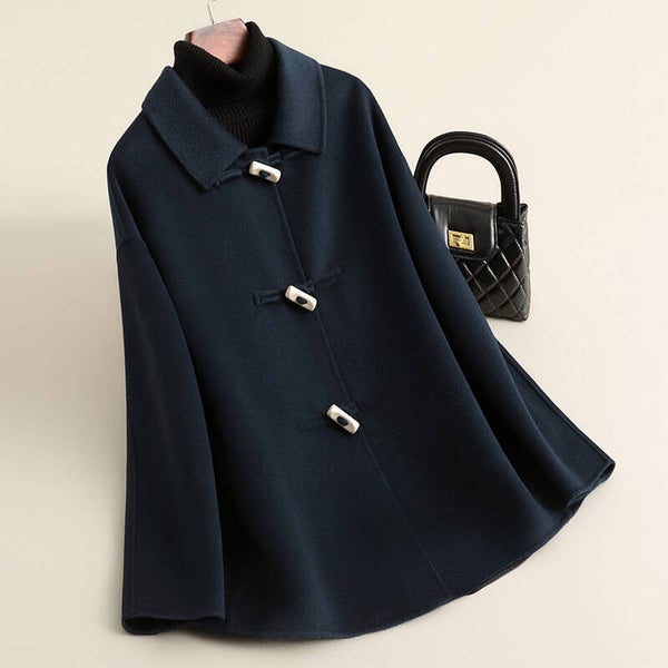 Poetry Tweed Mantel - Merinowolle