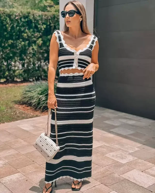Damen Strickkleid "Desteny", mit Oberteil in Set