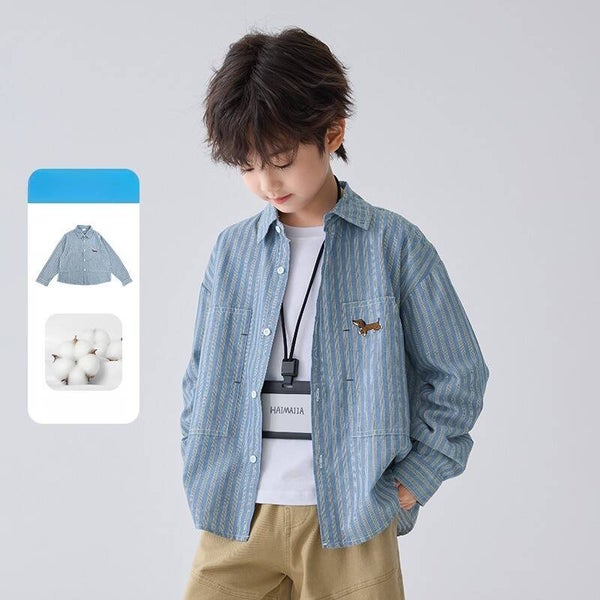 Jungen Hemd - Gestreift