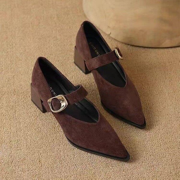 Damen Pumps - Mary Jane Schuhe