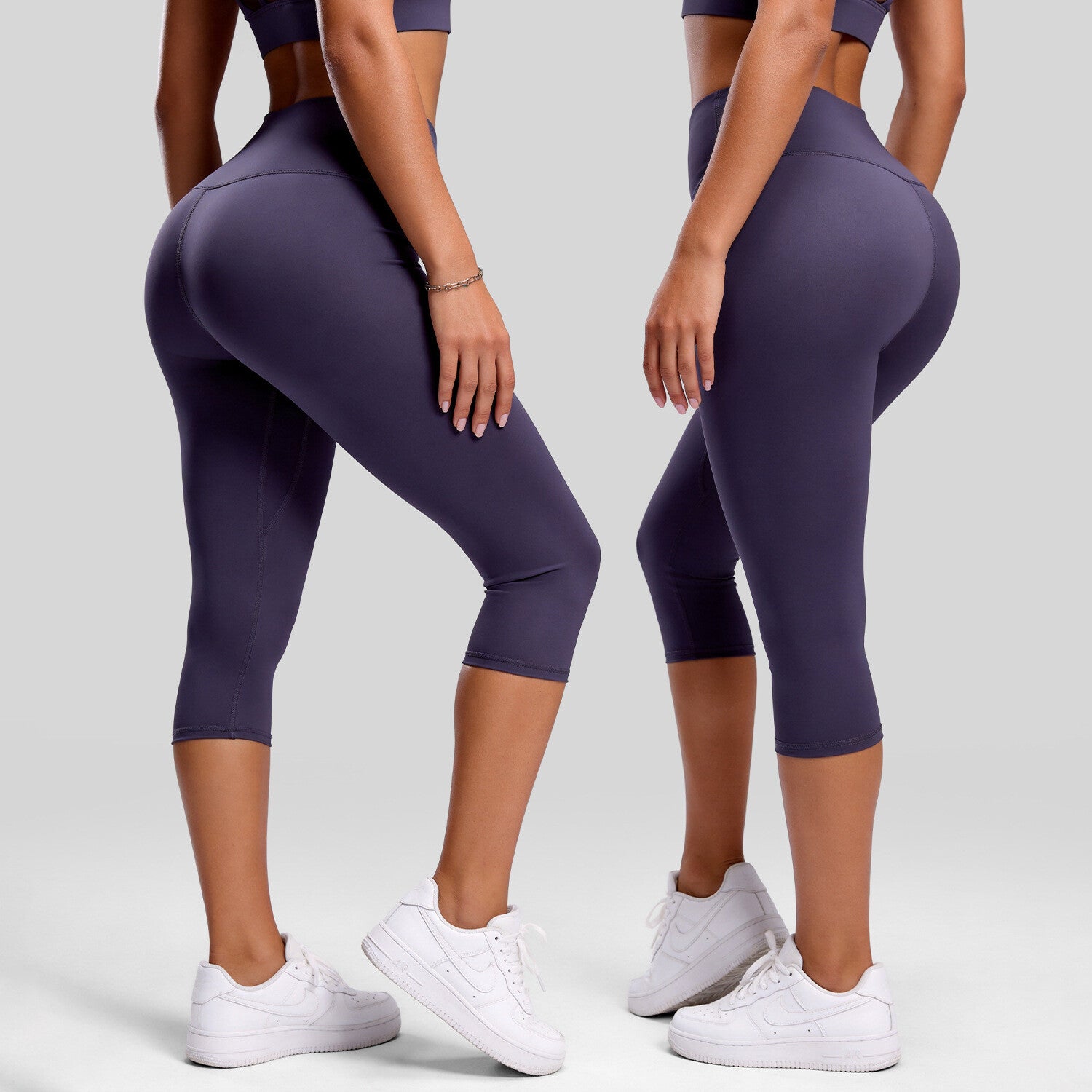Nude Leggings Damen – Hoher Bund