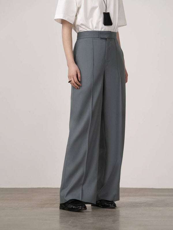 Damen Stoffhose mit Hohem Bund