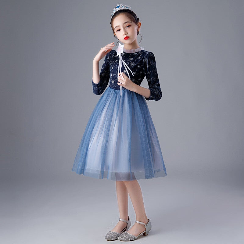 Frozen Prinzessinnenkleid "Die Eiskönigin", Elsa Ballkleid