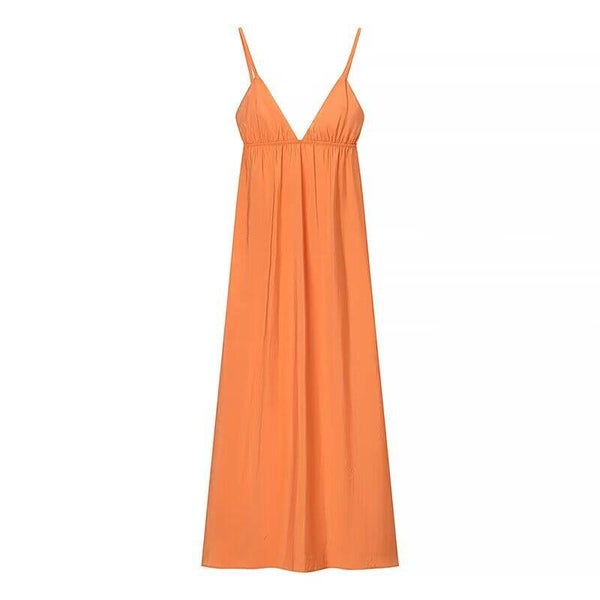 Damen Trägerkleid - Boho Stil