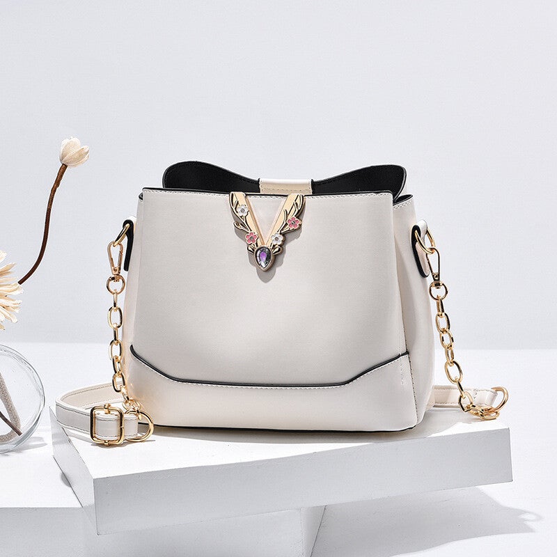 Freizeit Crossbody Tasche - Bucket Bag