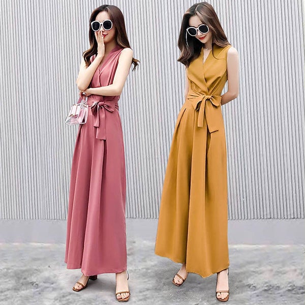 Jumpsuit für Damen - hoch tailliert
