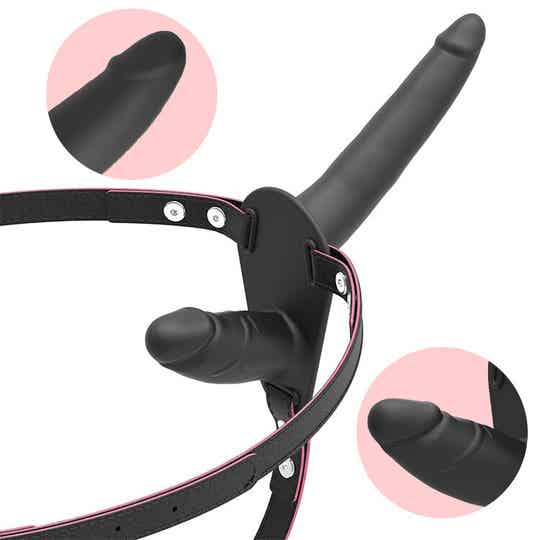 Umschnall Dildo "DUOline", Doppel Dildo