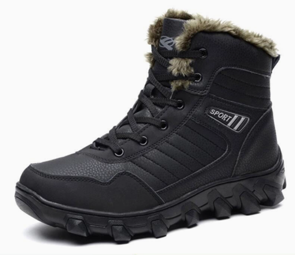 Italienische Herren Snowboots – gefüttert