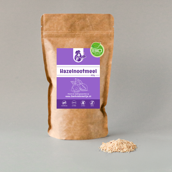 Hazelnootmeel - 400 gram