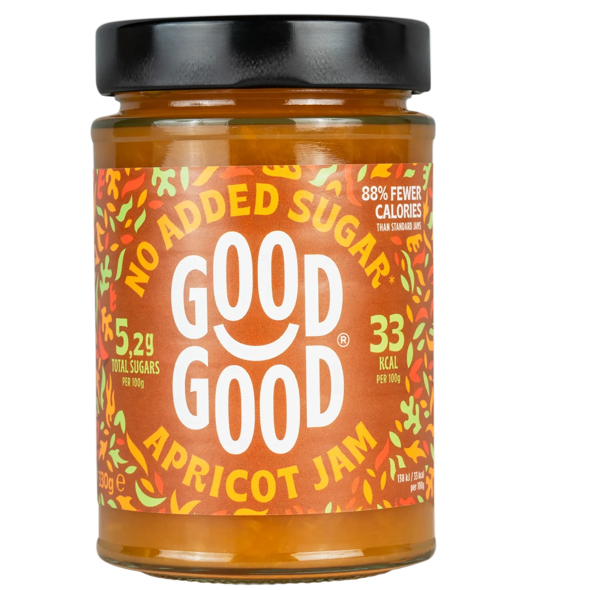 Abrikozen Jam - 330 gram